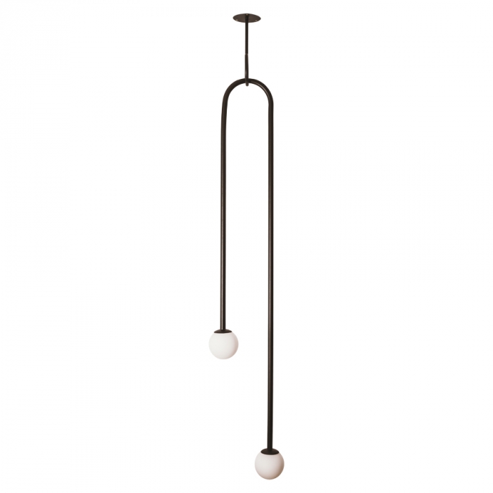 Plafon Usina Pêndulo Tubo 2L G9 260X120X670mm 16497/71