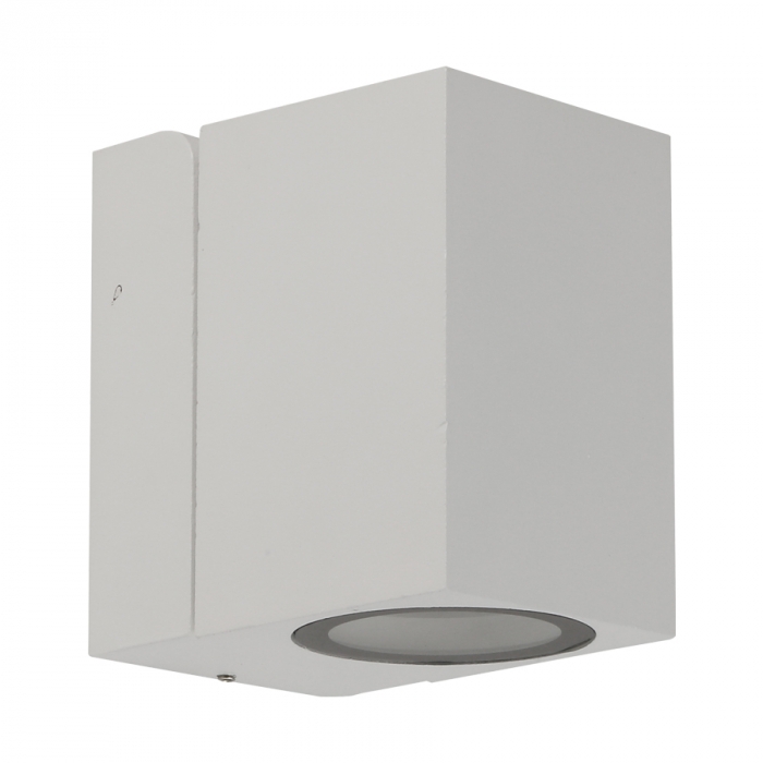 Arandela Nordecor Kubi Articulável Branca 5 watts 3000K IP65 Bivolt 165x65x130mm 2132