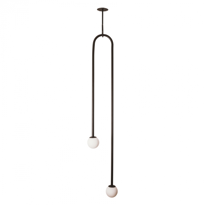 Plafon Usina Pêndulo Tubo 2L G9 270X120X1045mm 16497/151