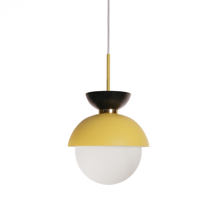 Pendente Usina Bibelô Globo Ø200mm 1L E27 Ø240X260mm 16707/24