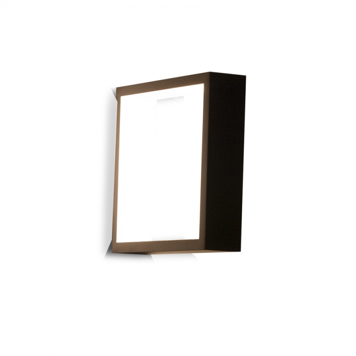 Arandela Usina Puch Quadrada 5 watts 2700K 200X200X51mm 5744/20