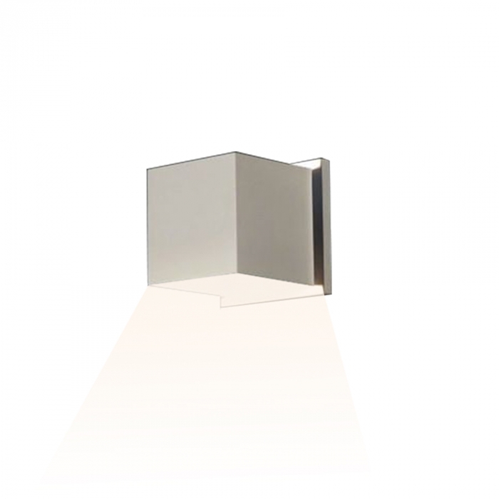 Arandela Usina Occa Facho Único 1L G9 105X105X100mm 5241/10