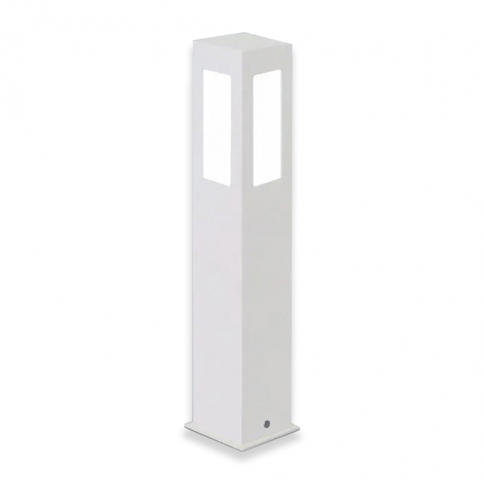 Poste Jardim Usina Alberino 1L E27 90X90X500mm 5520/50