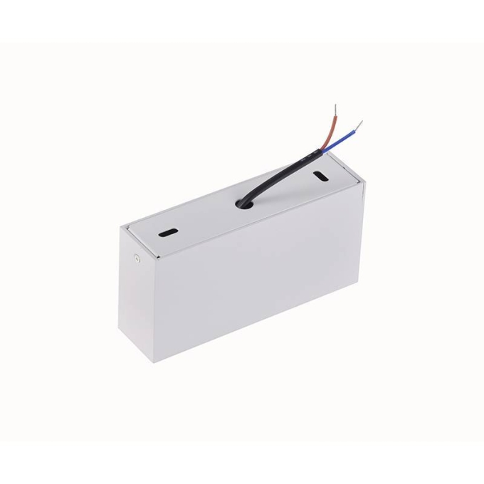  Spot Sobrepor Nordecor Downlight Powerus 5 Focos 10 watts 3000K Branco e Preto IRC90 38° Bivolt 137x35x70mm 6389