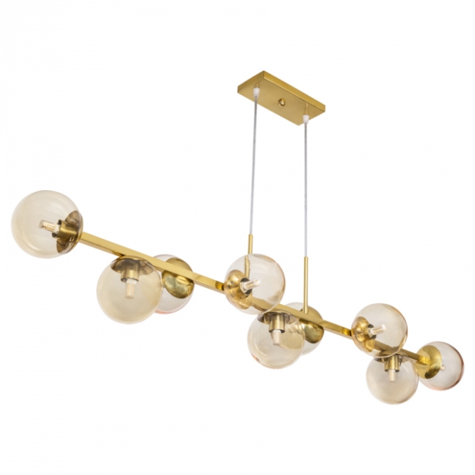 Pendente Usina Mousse Globo Ø140mm 9L E27 G45 306X1250X218mm 16820/9