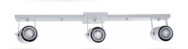 Spot Tipo Trilho Fixo Belly Iluminação Alumínio Canopla 800mm 3L AR111 E-074/3