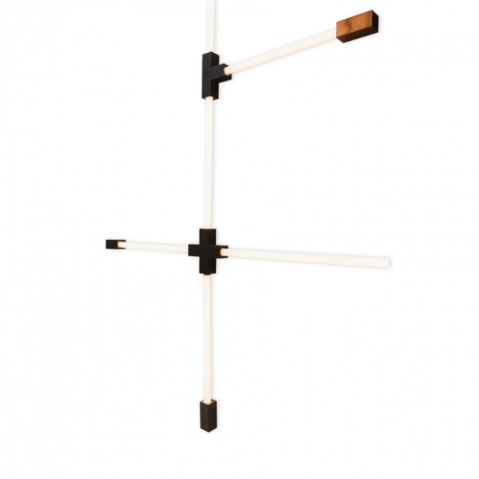 Arandela Conexão Conecta Trio T Usina 3L T8 170X110X45mm 16529/3