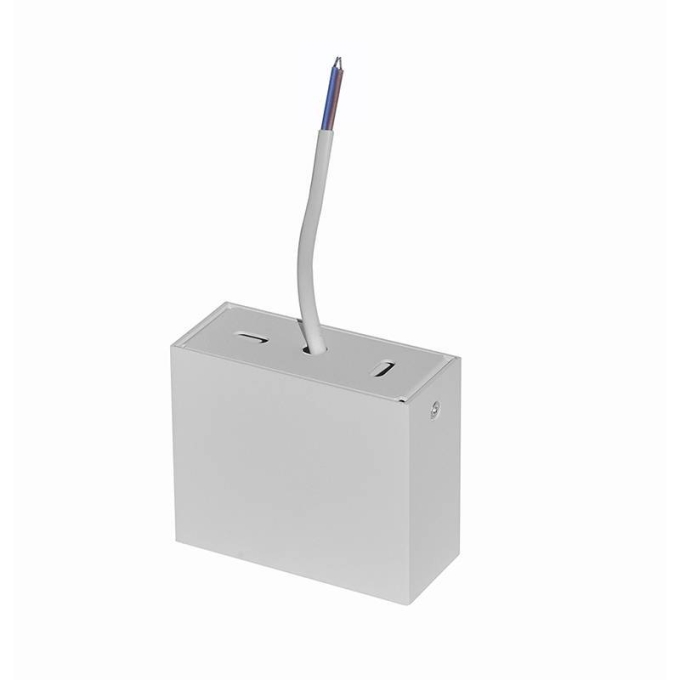  Spot Sobrepor Nordecor Downlight Powerus 3 Focos 6 watts 3000K Branco e Preto IRC90 38° Bivolt 84x36x70mm 6399