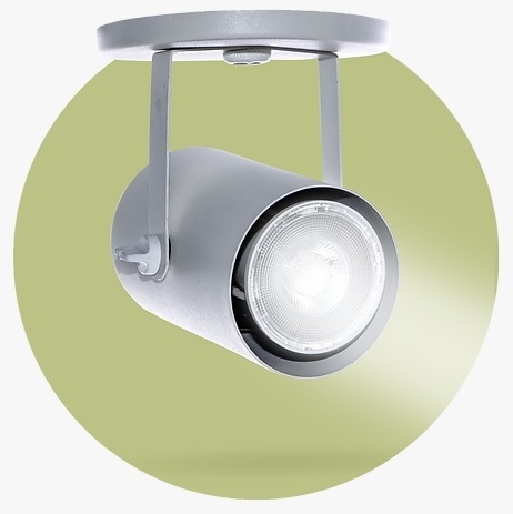 Spot Direcionável Belly Iluminação Alumínio 1L AR70 E-073/1
