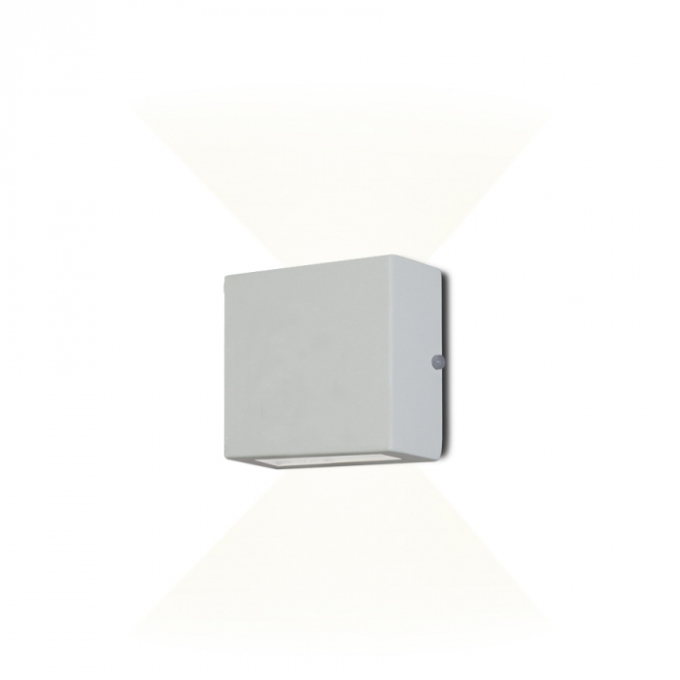 Arandela Usina Xelmix  Facho Duplo 1L G9 110X110X50mm 5211/1