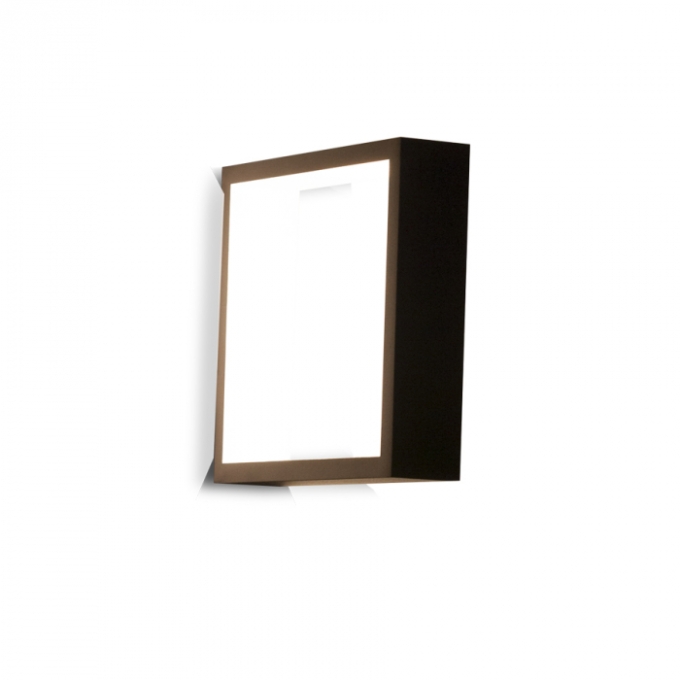 Arandela Usina Puch Quadrada 5 watts 2700K 200X200X51mm 5744/20
