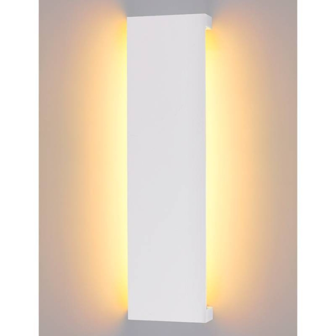 Arandela Nordecor Yeni Branca 7 watts 300mm 3000K IP65 Bivolt 300x80x25mm 2799