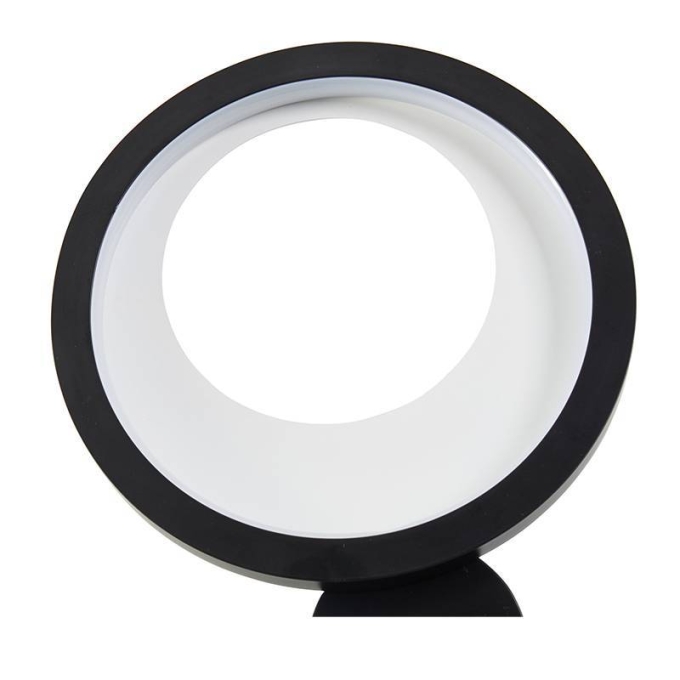 Arandela Nordecor Zahal 15 watts 3000K Preto Bivolt 310x225mm 2510