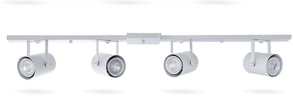 Spot Tipo Trilho Fixo Belly Iluminação Alumínio Canopla 1000mm 4L AR111 E-074/4