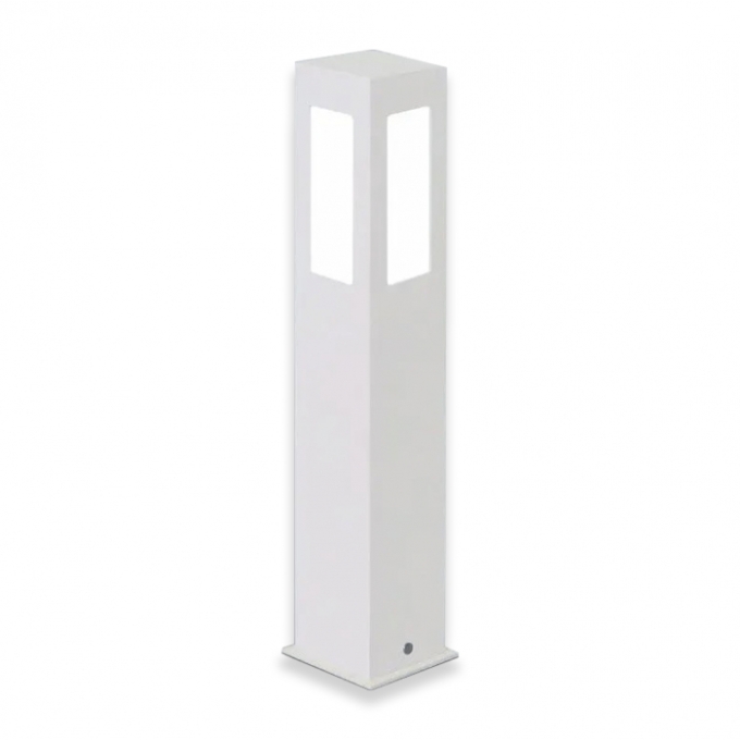 Poste Jardim Usina Alberino 1L E27 90X90X500mm 5520/50