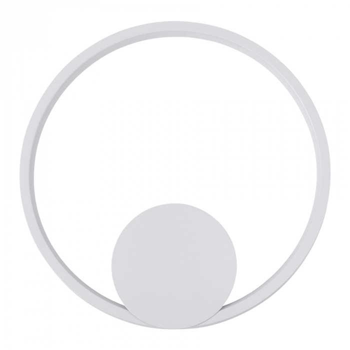 Arandela/ Plafon Usina Imports Sunset Branco 15 watts 3000K Bivolt Ø300X40mm UI20001/30BT