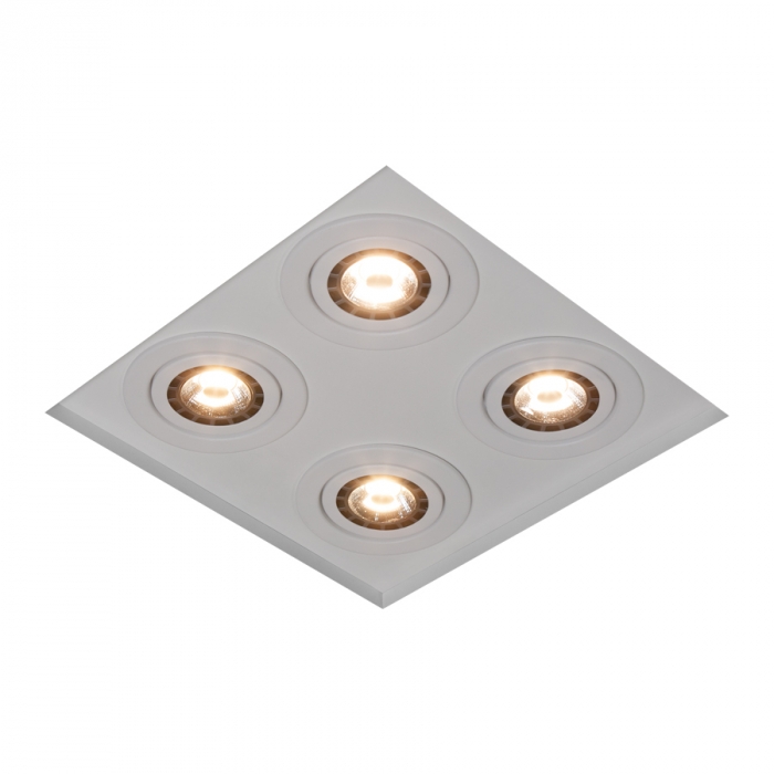 Embutido Usina No Frame Premium Quadrado 4L AR111 347X347X90mm 30204/35