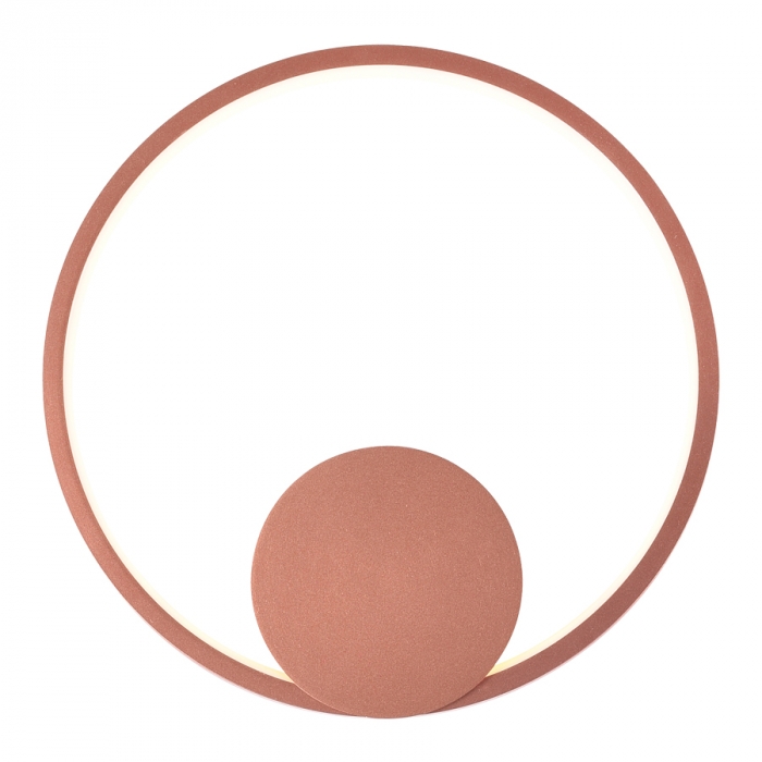 Arandela/ Plafon Usina Imports Sunset Cobre 15 watts 3000K Bivolt Ø300X40mm UI20001/30CB-M