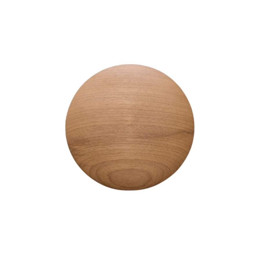Arandela Madelustre Eclipse Madeira 9 watts 2700K Bivolt Ø190mm 2993
