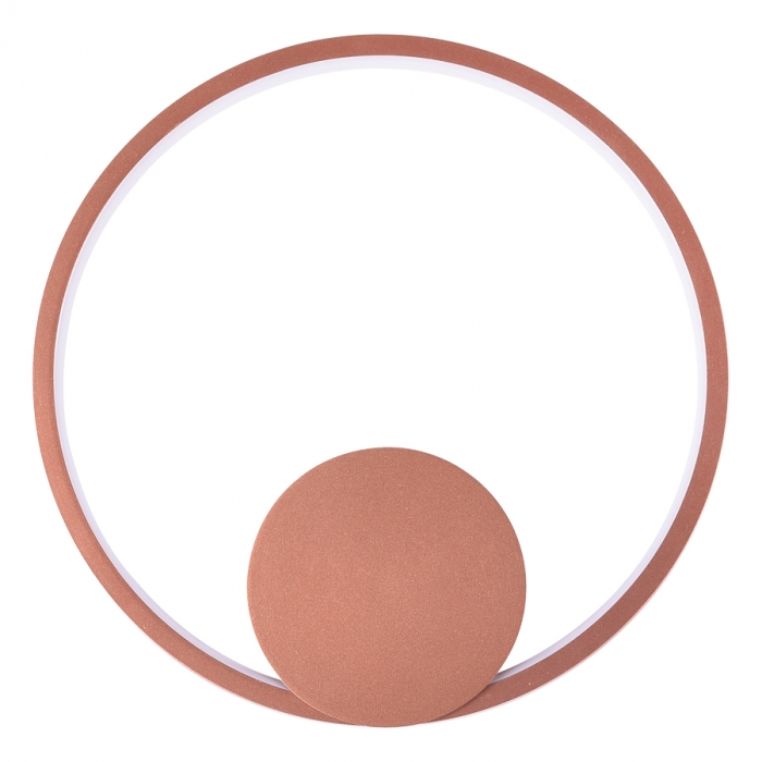 Arandela/ Plafon Usina Imports Sunset Cobre 15 watts 3000K Bivolt Ø300X40mm UI20001/30CB-M