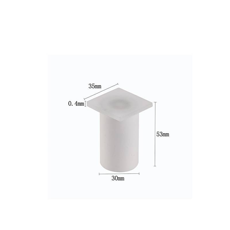 Balizador Nordecor Kinne Quadrado Branco 1 watts 3000K IP65 Bivolt 53x35x35mm 6391