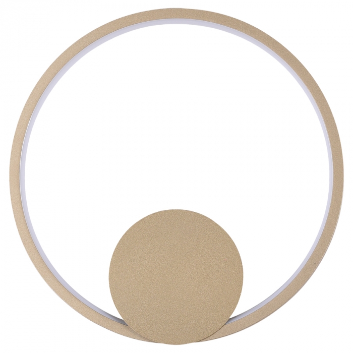 Arandela/ Plafon Usina Imports Sunset Champagne 15 watts 3000K Bivolt Ø300X40mm UI20001/30CP-M