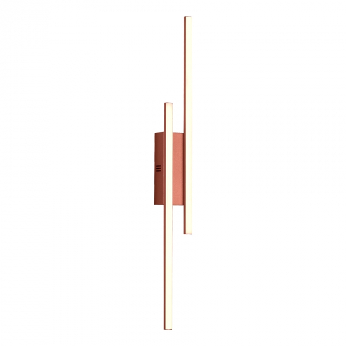 Arandela/Plafon Usina Imports Lineare Duo Cobre 15 watts 3000K Bivolt 780X180X60mm UI20015/78CB-M