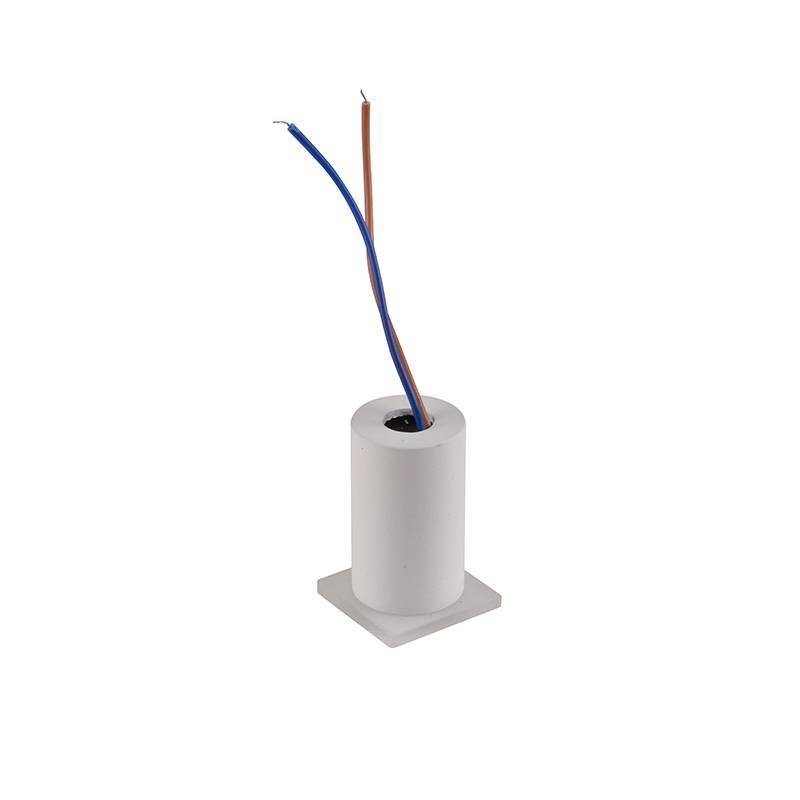 Balizador Nordecor Kinne Quadrado Branco 1 watts 3000K IP65 Bivolt 53x35x35mm 6391