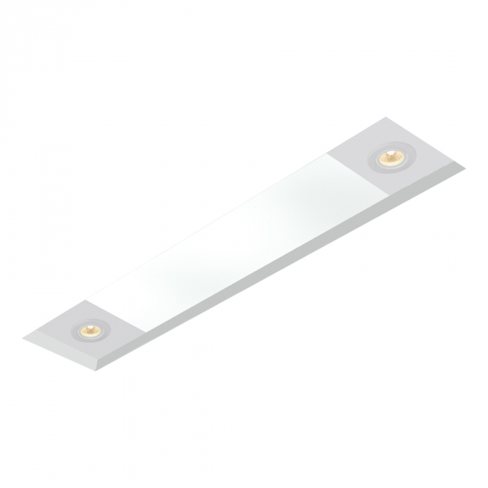 Plafon Embutido Usina No Frame Mimo Retangular 2L T8 1200mm/ 2L MR16 110X1470X100mm 30090/139