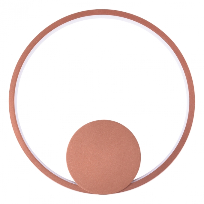 Arandela/ Plafon Usina Imports Sunset Cobre 15 watts 3000K Bivolt Ø300X40mm UI20001/30CB-M