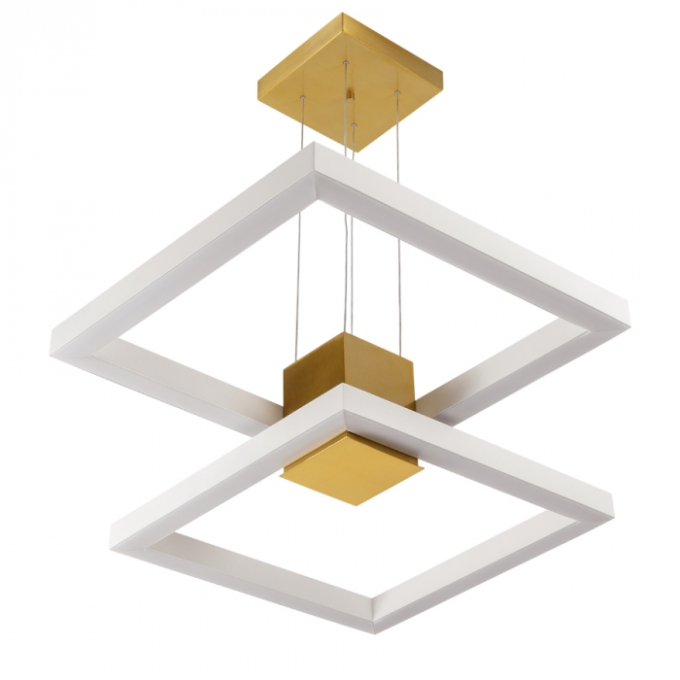 Pendente Usina Mirá Slim Led 65,6 watts 670x670x135mm 19392/67LED