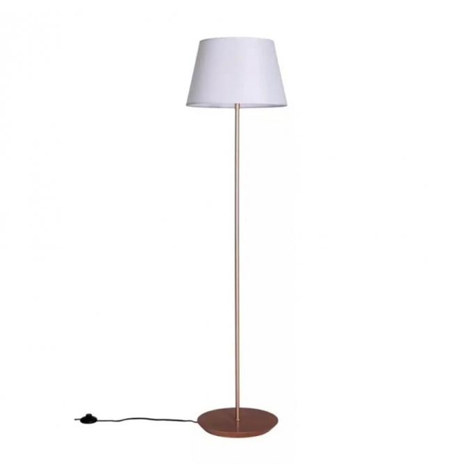 Coluna Madelustre Slim Metal Dourado 1L E27 Ø500x1630mm 3042