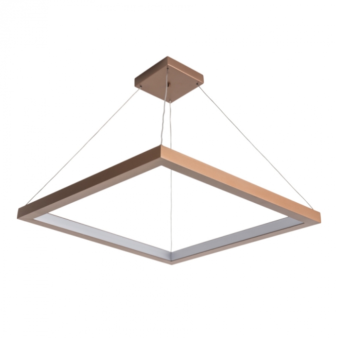 Pendente Usina Platz Slim Iluminação Central 49,2 watts 640x640x32mm 19407/60LED