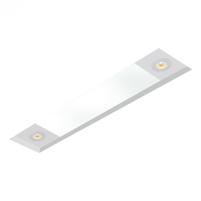 Plafon Embutido Usina No Frame Mimo Retangular 2L T8 600mm/ 2L AR70 130X880X100mm 30094/79
