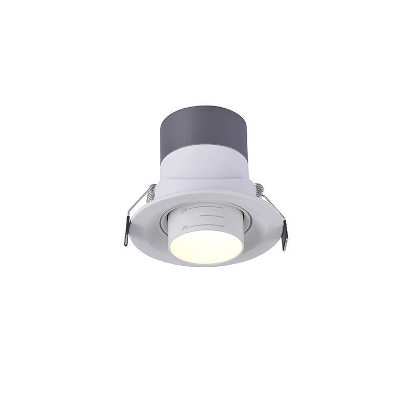 Embutido Nordecor Lova 10 watts 2700K 15°-60° Sof Branco Ø95x76mm IRC97 Bivolt 6452