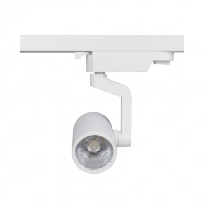 Spot para Trilho Romalux Branco 13 watts 2700K 100x135x220mm IP20 Bivolt 30004