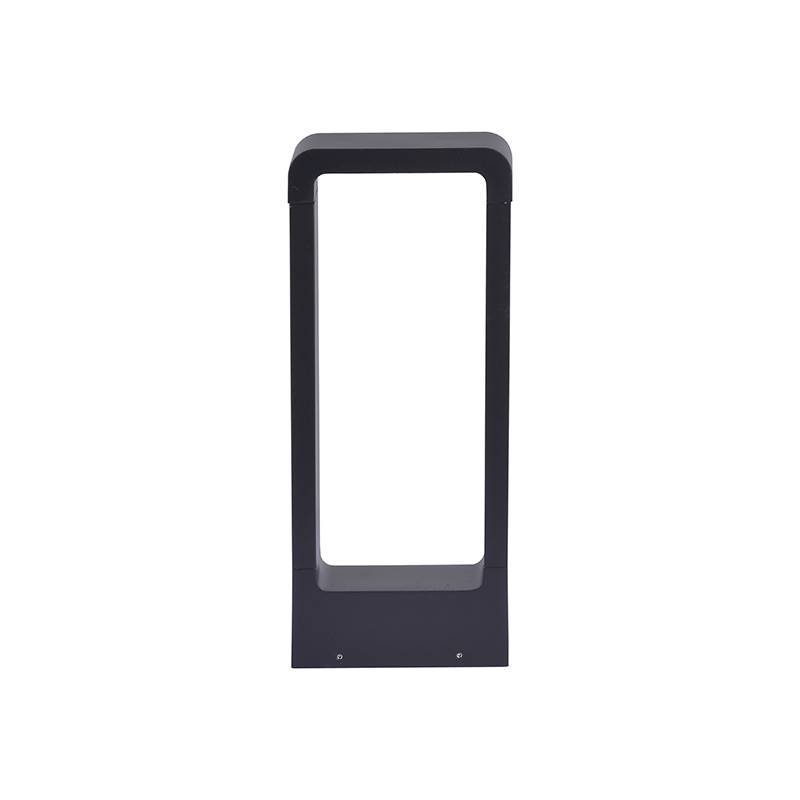 Poste Balizador Nordecor Ronu 10 watts 3000K Preto 400x160x55mm IP66 2685
