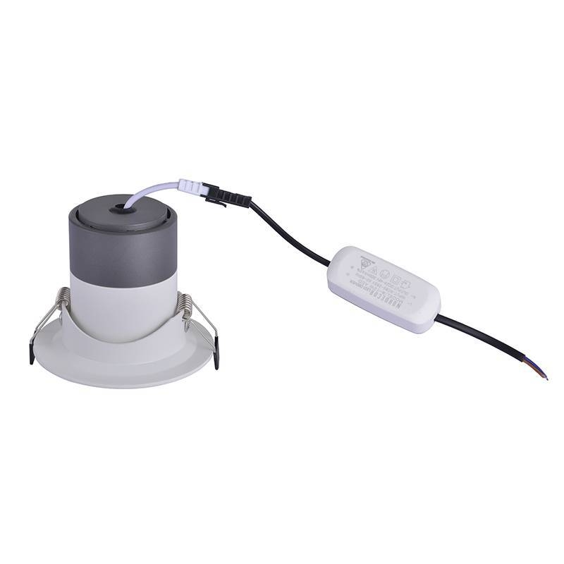 Embutido Nordecor Lova 10 watts 2700K 15°-60° Sof Branco Ø95x76mm IRC97 Bivolt 6452
