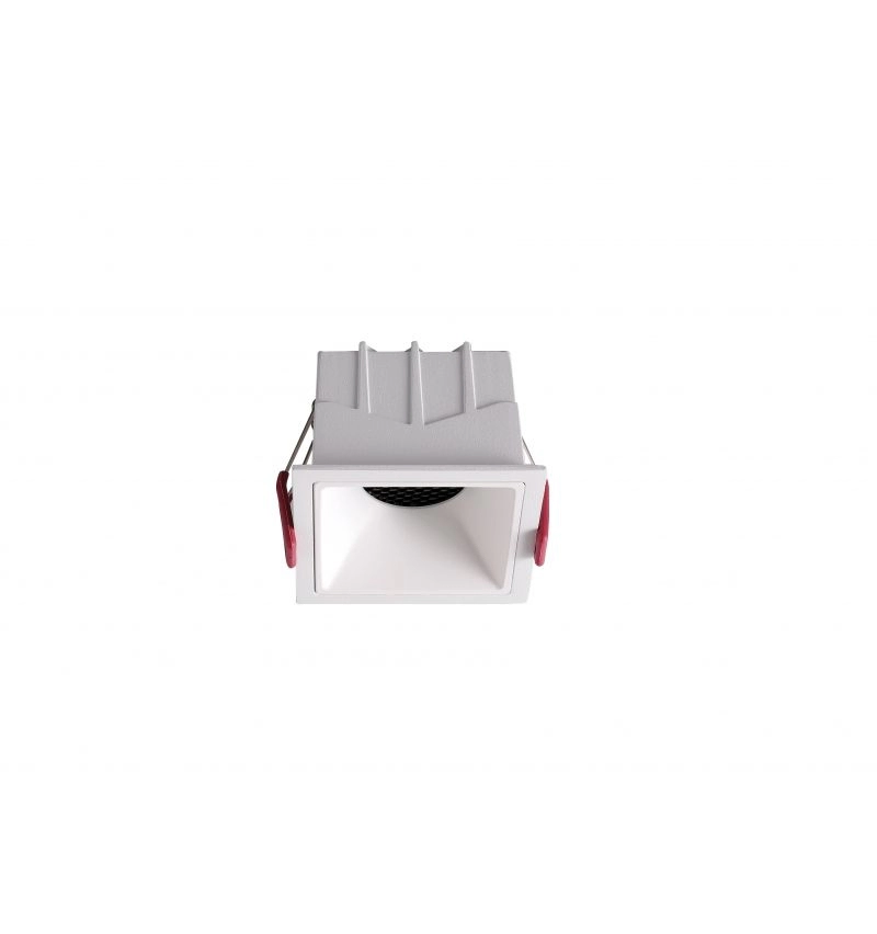 Luminária Embutir Romalux Square 12 watts 2700K 24° Antiofuscante IP20 85x85x63mm 80214