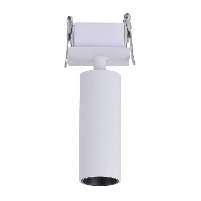 Spot Embutido Nordecor Kona 3 watts 2700K 24° Sof Branco Ø30x80mm IRC97 Bivolt 6462