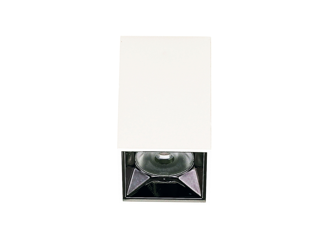 Mini Downlight Sobrepor Romalux 5 watts 24° 2700K IP20 42x42x66mm 80222