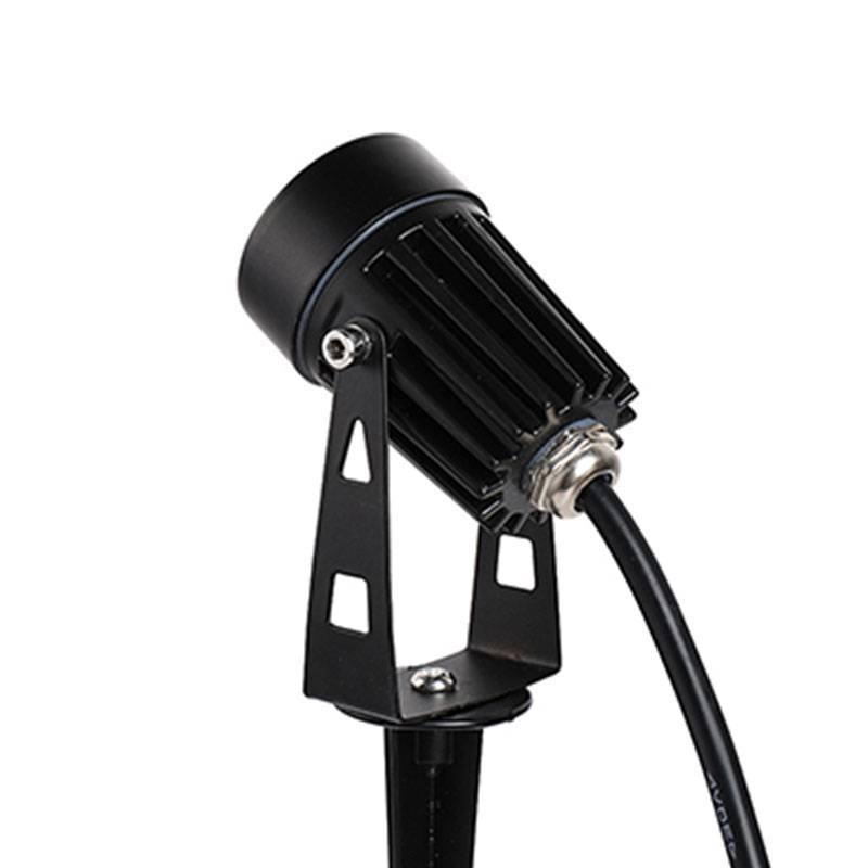Espeto de Jardim Nordecor Oyne 3 watts 3000K 24° IP65 Preto 250x60x42mm 6135