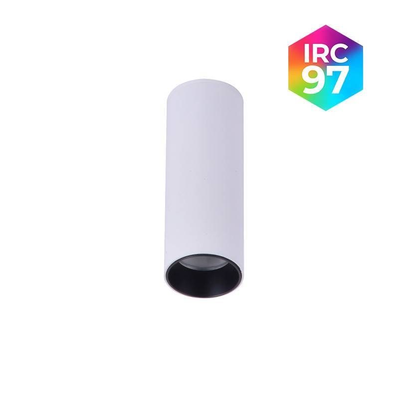 Spot Sobrepor Redondo Nordecor Kona Sof 3 watts 2700K 24° Branco Ø30x83mm IRC97 Bivolt 6433