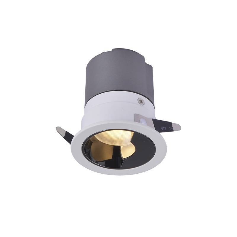 Embutido Nordecor Zagle Wall Washer 7 watts 2700K 38° Sof Branco Ø63x72mm IRC97 Bivolt 6446