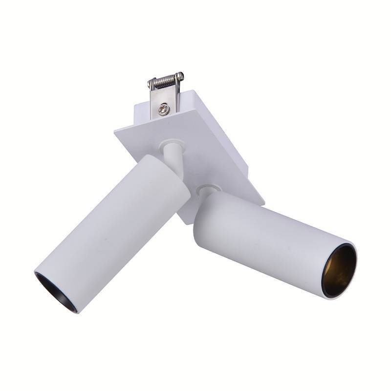 Spot Embutido Nordecor Kona Duplo 3 watts 2700K 24° Sof Branco Ø30x80mm IRC97 Bivolt 6464