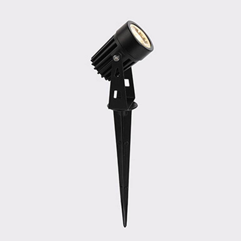 Espeto de Jardim Nordecor Oyne 3 watts 3000K 24° IP65 Preto 250x60x42mm 6135