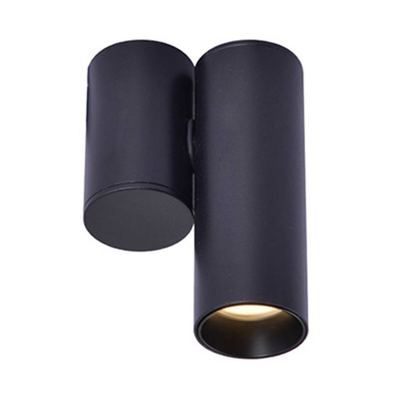 Spot Direcional Nordecor Kona Gin 3 watts 2700K 24° Sof Preto Ø30x80mm IRC97 Bivolt 6436