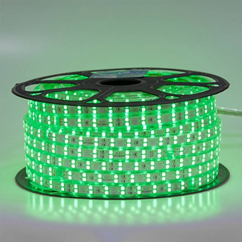 Fita LED Nordecor 15w/mt RGB 96 Leds IP65 12mm 220V (Rolo 50 metros) 7034