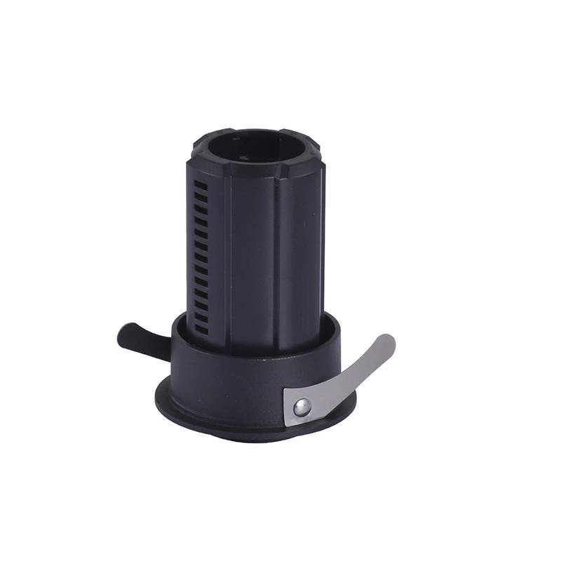 Spot Embutido Nordecor Aiva 7 watts 2700K 24° Sof Preto IRC97 Bivolt 6455