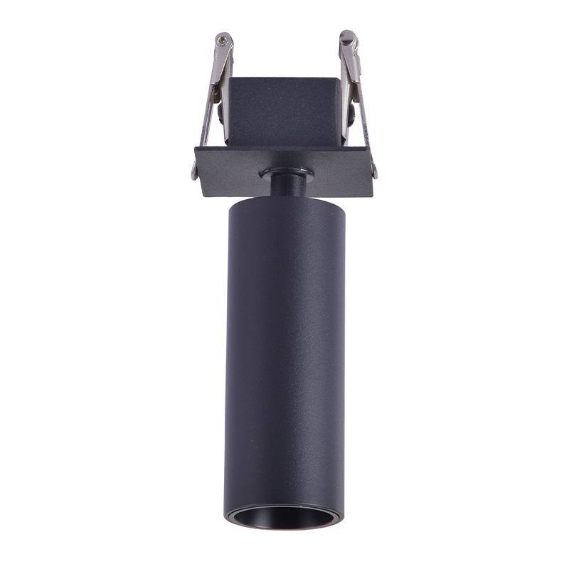 Spot Embutido Nordecor Kona 3 watts 2700K 24° Sof Preto Ø30x80mm IRC97 Bivolt 6463